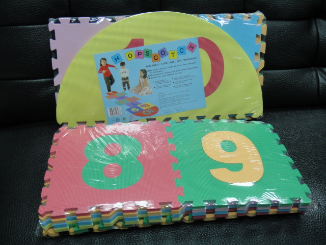 跳房子 遊戲地墊－EVA無毒泡綿安全地墊